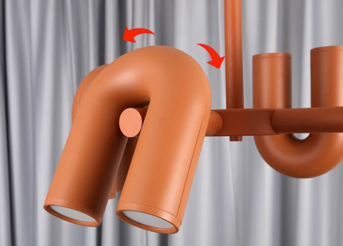 Подвесная люстра Inodesign Fanny Orange 8 40.10055